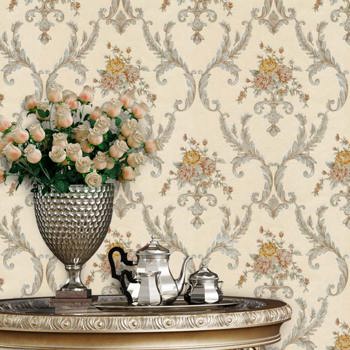 کاغذ دیواری طرح داماسک گلدار کد AK28311