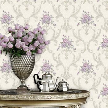 کاغذ دیواری طرح داماسک گلدار کد AK28308